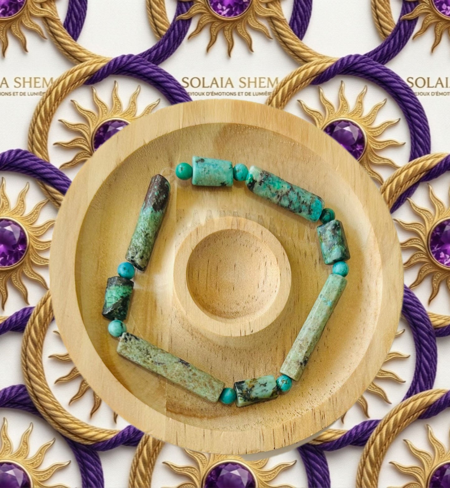 "Garde du Corps" — Duo de Turquoises (Tibet &amp; Pérou)