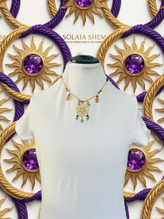 L’Étoile des Aurès – Collier Talisman & Harmonie Sacrée