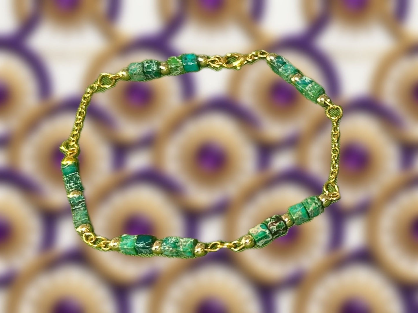 Bracelet de cheville "L'Éveil de Gaïa"